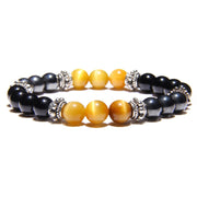 Natural Stone Tiger Eye Bead Bracelets