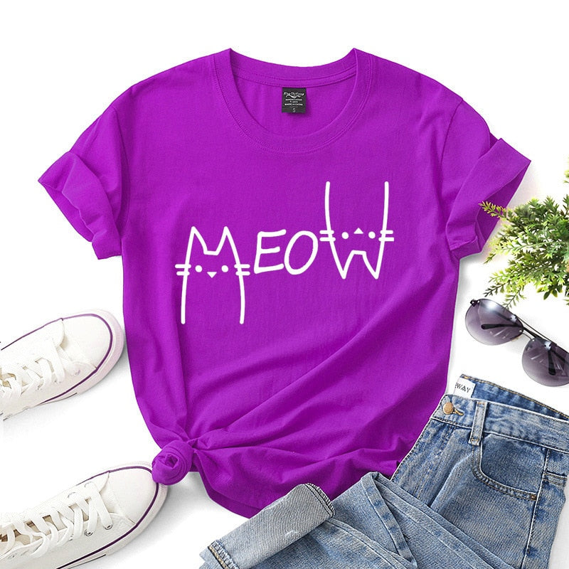 Funny Printed Cotton T-Shirts