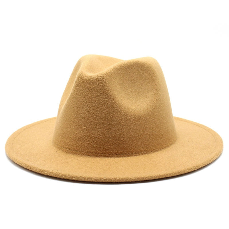 Ladies Panama Wool Fedora