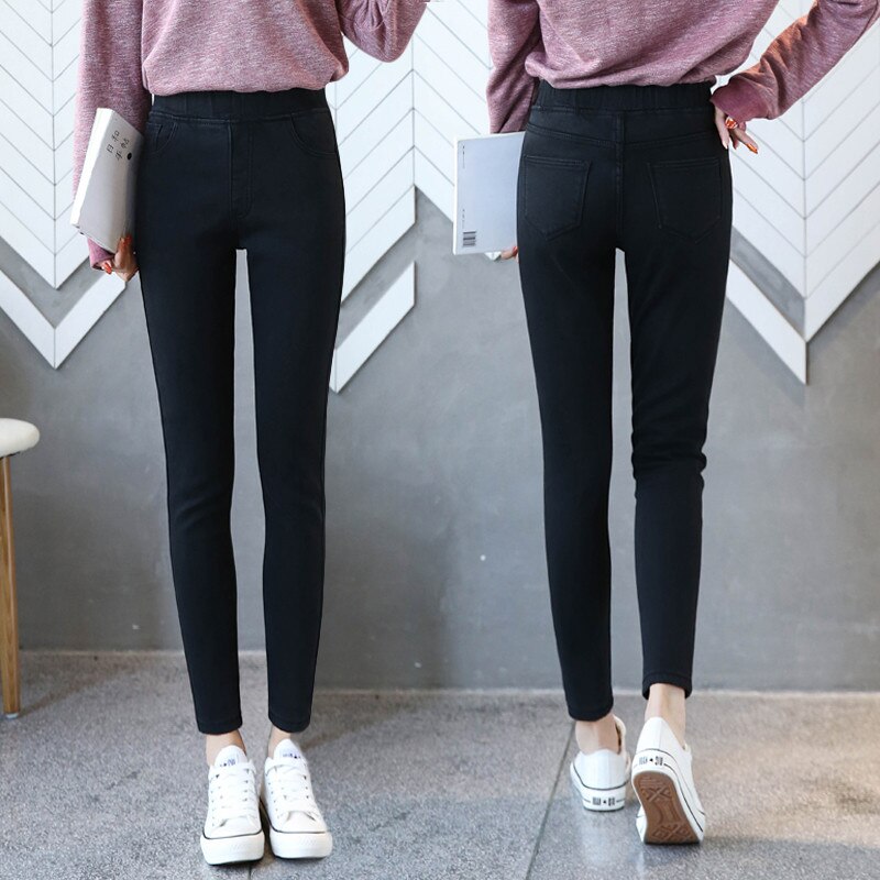 Winter Velvet Fleece Warm Skinny Jeans