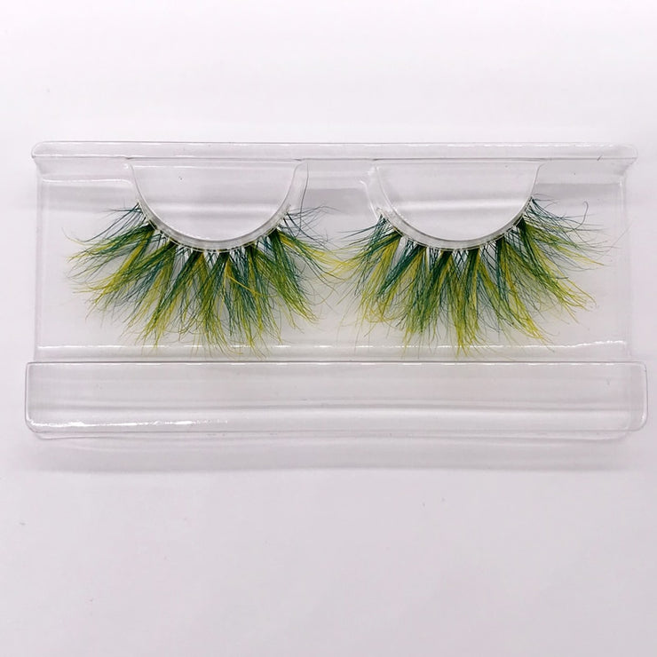 25mm 3D colorful mink lashes