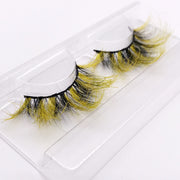 25mm 3D colorful mink lashes