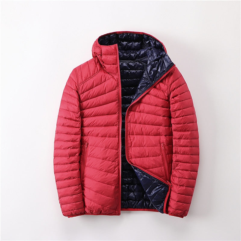 Reversible Down Feather Jacket