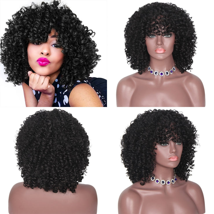 Short Synthetic Wigs for Black Women