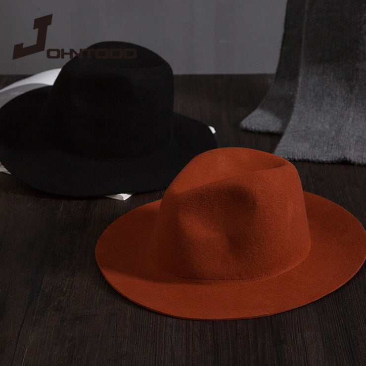 Ladies Panama Wool Fedora