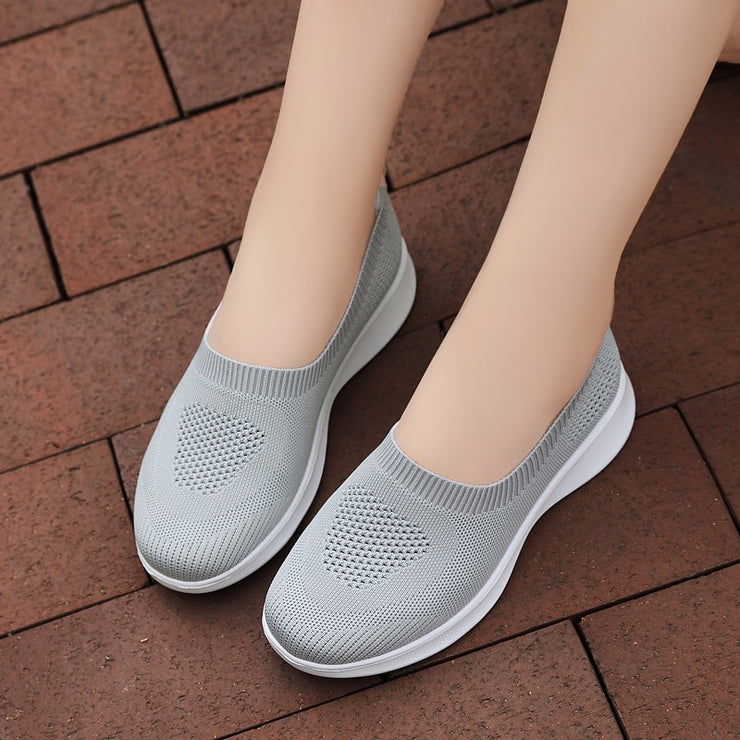 Breathable Mesh Sock Loafers