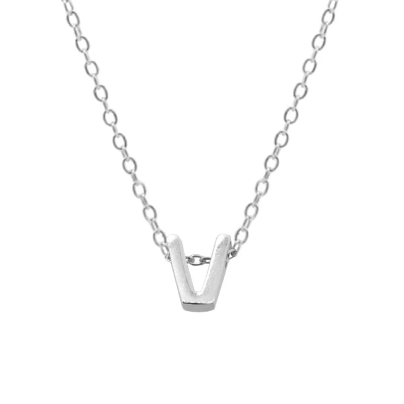 CANNER 100% Sterling Silver 26 Letter Necklaces