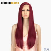 FREEDOM U Part Synthetic Lace Cosplay Wigs Heat Resistant