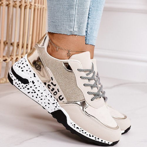 Leopard Print Sneakers