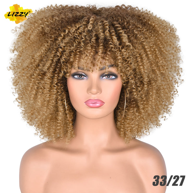 Kinky Curl Afro Wigs