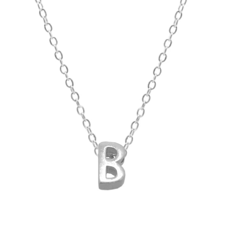 CANNER 100% Sterling Silver 26 Letter Necklaces