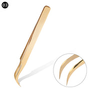 Stainless Steel Eyelashes Tweezers