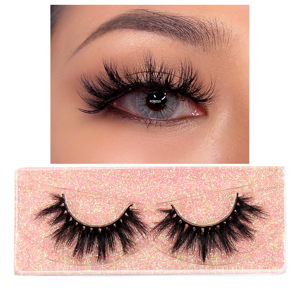 FOXESJI 3D Dramatic Mink Lashes