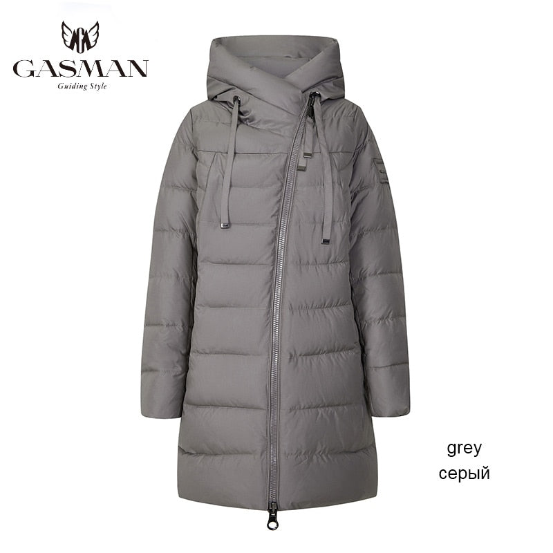 Long Puffer Thick Hooded Coat