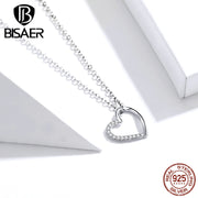 Sterling Silver Love Heart Necklaces