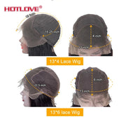 13x6 Lace Front 100% Human Hair Wigs