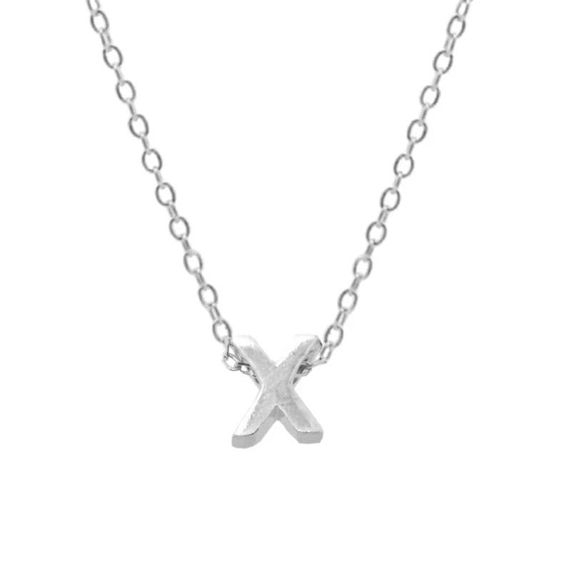 CANNER 100% Sterling Silver 26 Letter Necklaces