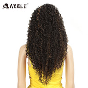 Long Kinky Curly Synthetic Lace Front Wigs