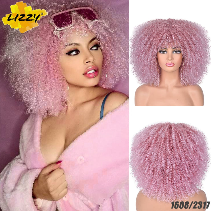 Kinky Curl Afro Wigs