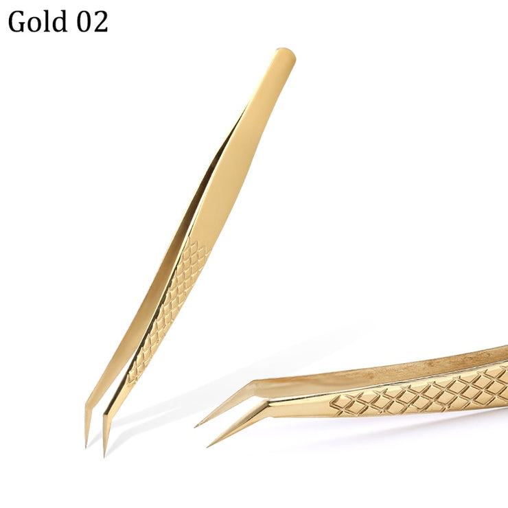 Stainless Steel Eyelashes Tweezers