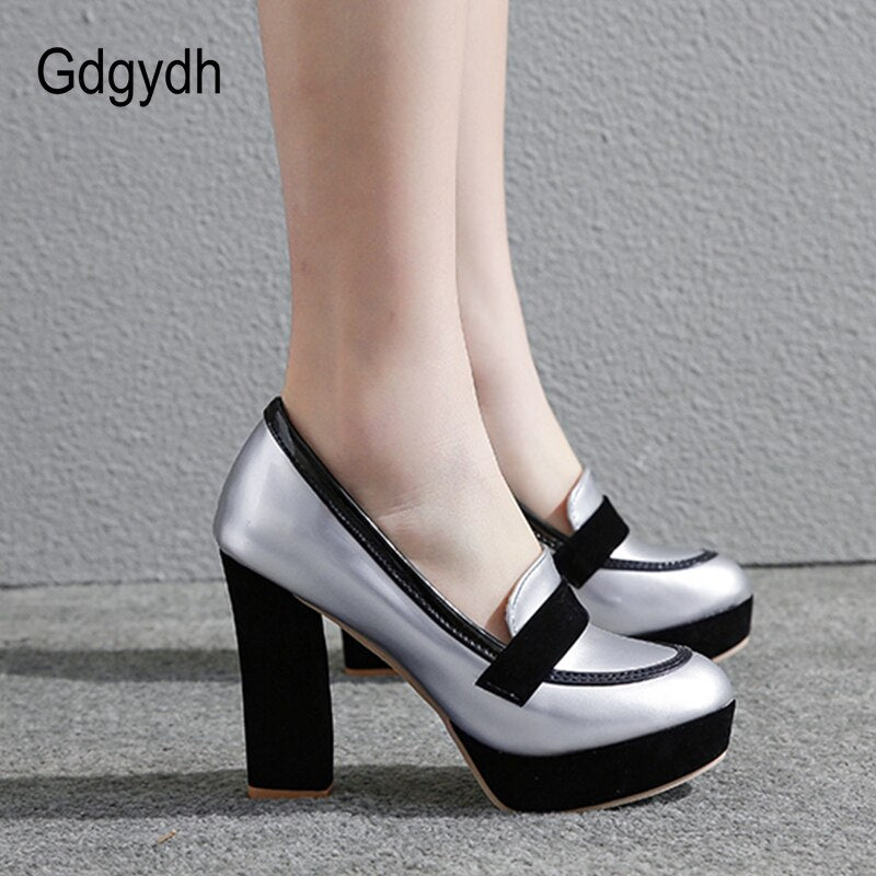 Gdgydh Genuine Leather Pumps