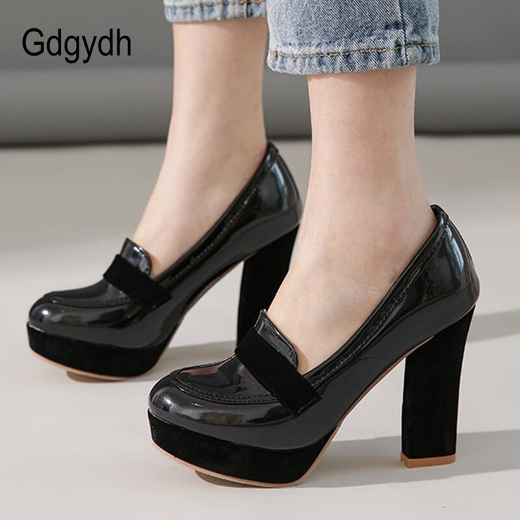 Gdgydh Genuine Leather Pumps