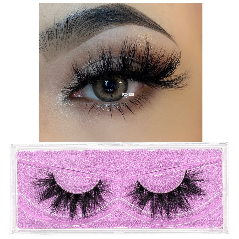 3D Mink Fluffy Thick Eyelashes