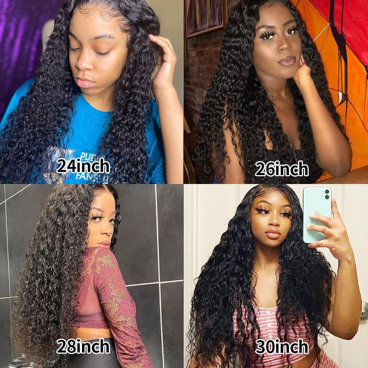 Brazilian Curly Human Hair HD Frontal Wigs