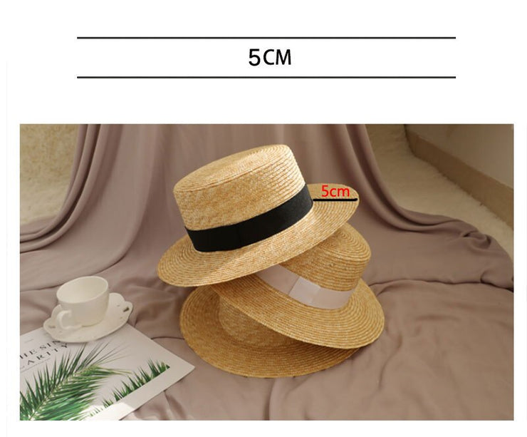 Panama Wide Brim Straw Hat