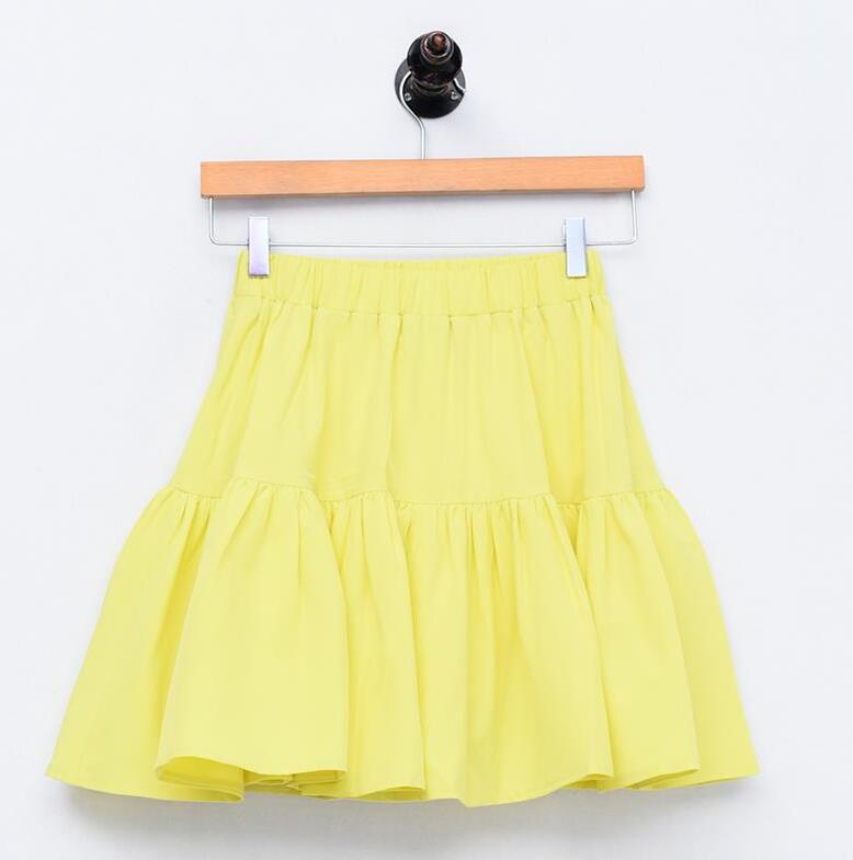 High Waist Ruffles Mini Skirts