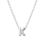 CANNER 100% Sterling Silver 26 Letter Necklaces