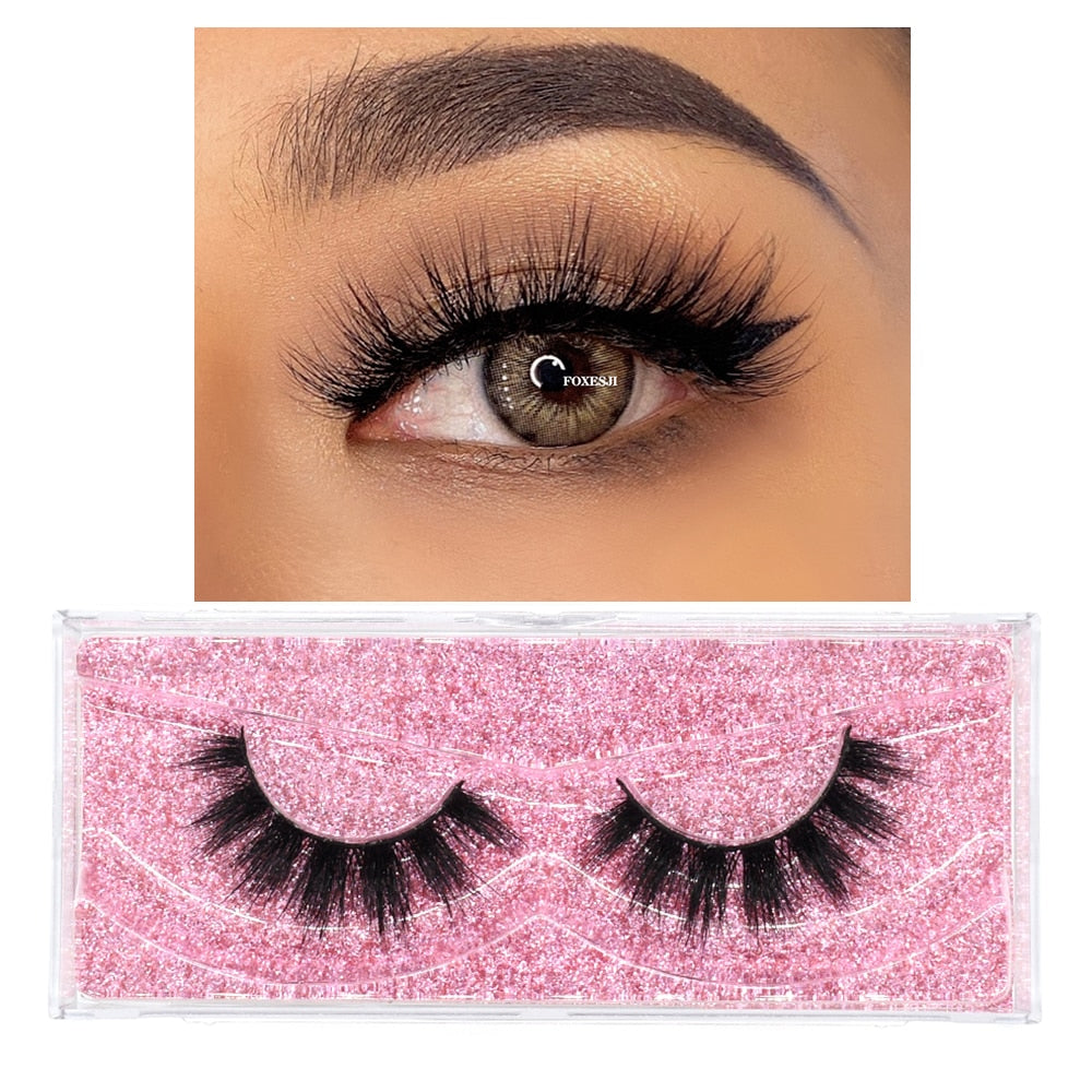 FOXESJI 3D Dramatic Mink Lashes