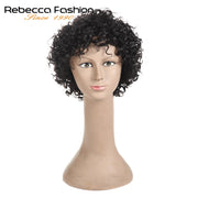 Rebecca Short Loose Curly Human Hair Wigs