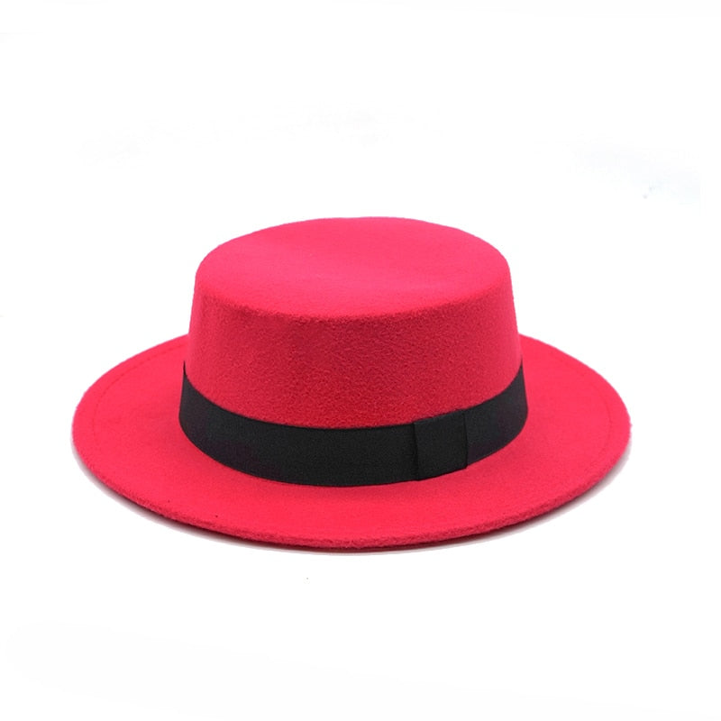 Men Round Jazz Fedoras