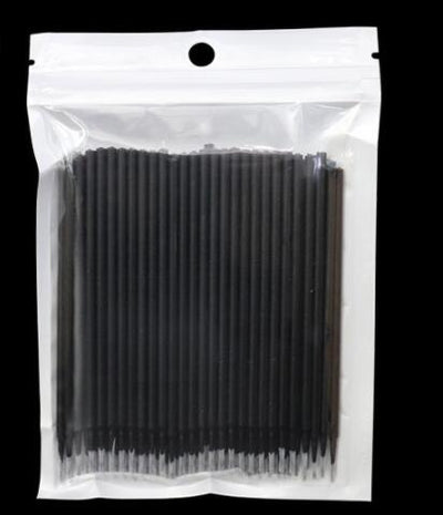 100pcs Disposable Micro Eyelash Brushes