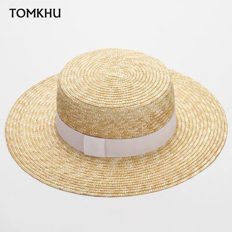 Panama Wide Brim Straw Hat