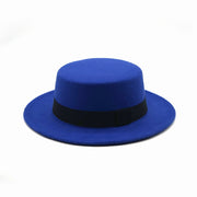 Flat Top Round Fedora