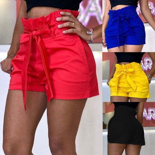 High Waist Loose Casual Shorts