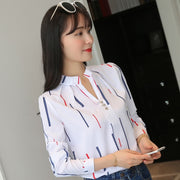 Long Sleeve Slim Fit Office Lady Blouses