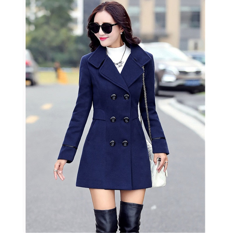 Medium Length Wool Jacket