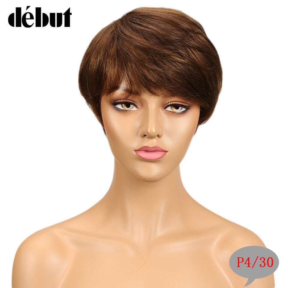 Remy Short Straight Human Hair