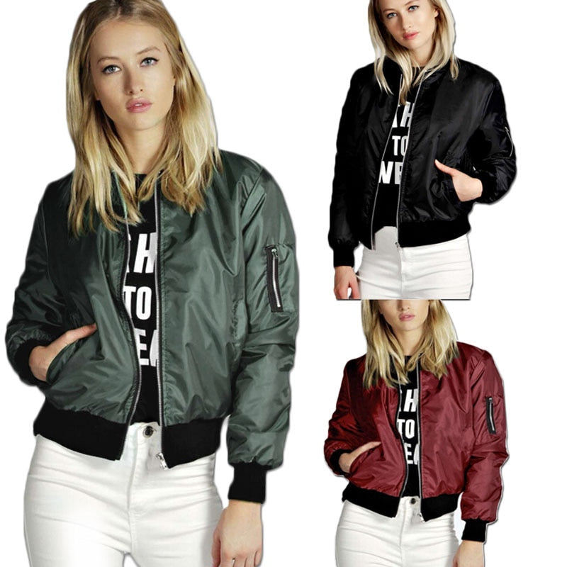 Thin Bomber Jacket