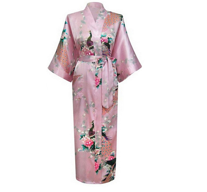 Silk Rayon Long  Robes