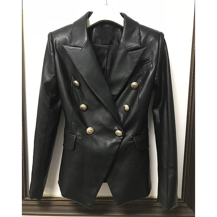 Blazer Leather Jacket