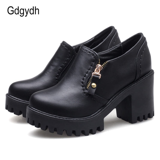 Gdgydh 8cm Platform British Style