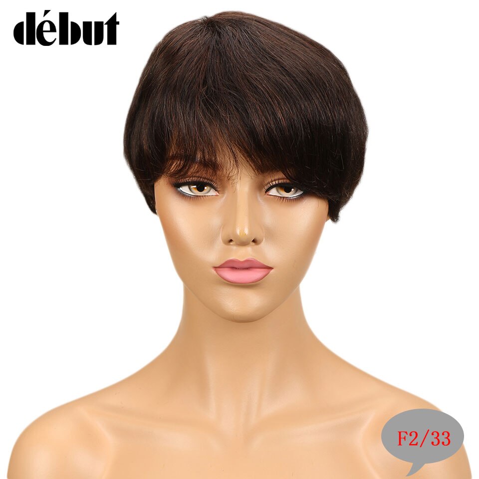 Remy Short Straight Human Hair