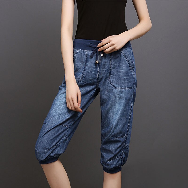 Harem Light Washed Loose Jeans