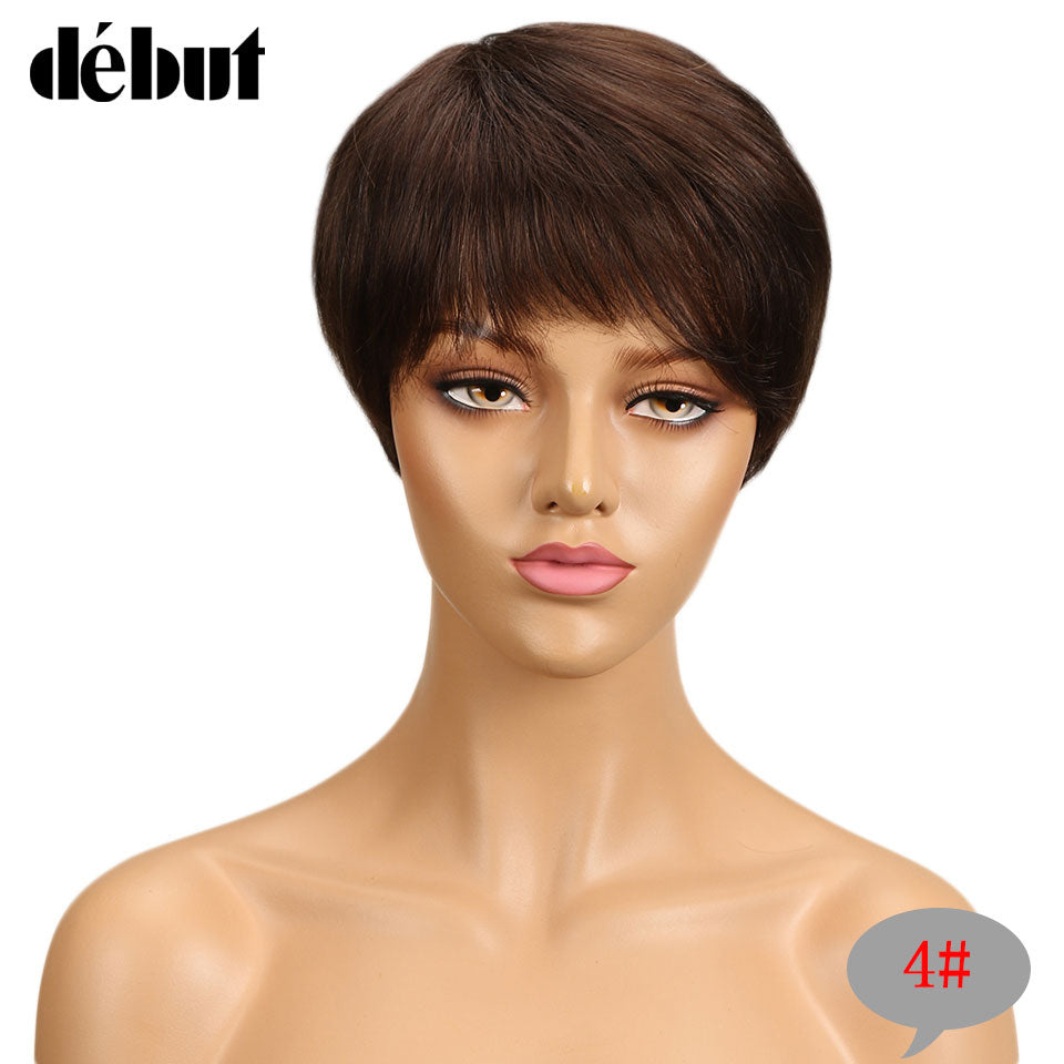 Remy Short Straight Human Hair