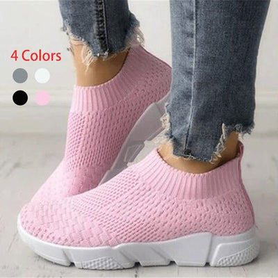 Casual Vulcanize Stretch Sneakers