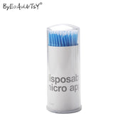 100pcs Disposable Micro Eyelash Brushes